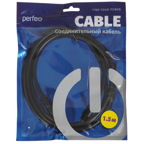 Купить Кабель оптический  Perfeo ODT Toslink - ODT Toslink черный  5620275. Характеристики, отзывы и цены в Донецке