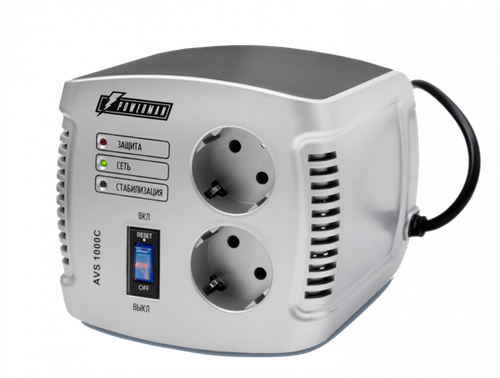 Купить Стабилизатор напряжения PowerMan AVS 1000C  7908830. Характеристики, отзывы и цены в Донецке