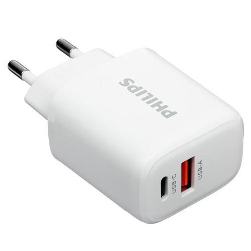 Купить Сетевое зарядное устройство Philips белый  5494056. Характеристики, отзывы и цены в Донецке