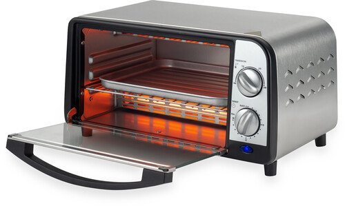 Купить Мини-печь Hyundai MIO-HY071 серебристый  9057715. Характеристики, отзывы и цены в Донецке