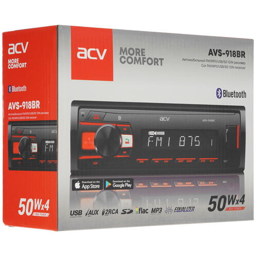 Купить Автопроигрыватель ACV AVS-918BR  9915278. Характеристики, отзывы и цены в Донецке
