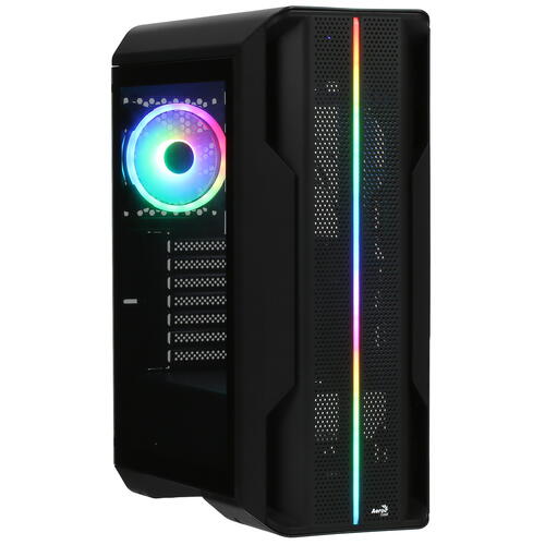 Купить Корпус AeroCool Splinter Duo [ACCM-PB26033.11] черный  4775319. Характеристики, отзывы и цены в Донецке