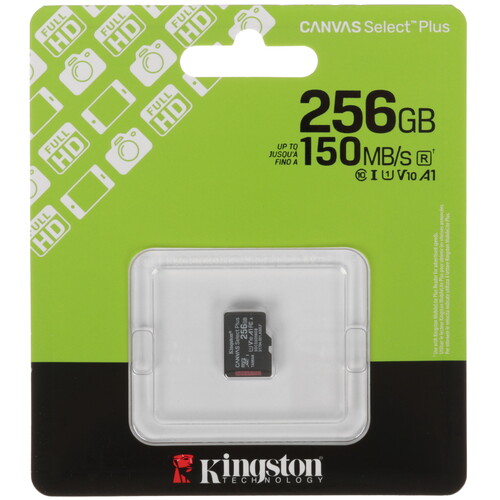 Купить Карта памяти Kingston microSDXC 256 ГБ  5634469. Характеристики, отзывы и цены в Донецке