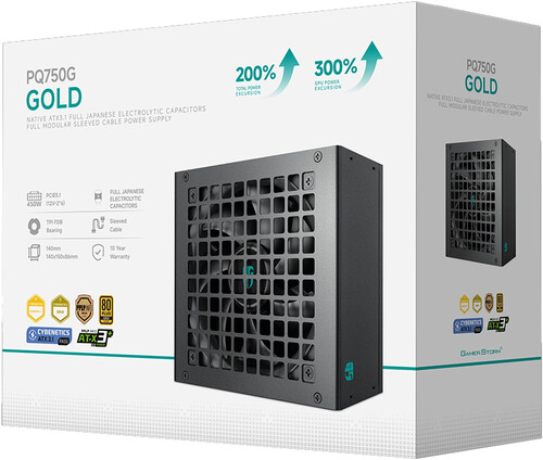 Купить Блок питания DEEPCOOL GamerStorm PQ750G  5633957. Характеристики, отзывы и цены в Донецке