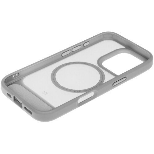 Купить Накладка  VLP Reels Case для Apple iPhone 16 Pro серый/прозрачный  5487082. Характеристики, отзывы и цены в Донецке