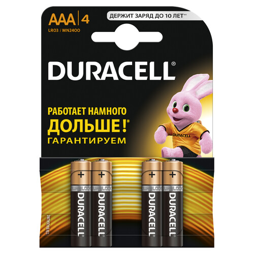 Купить Батарейка Duracell Basic AAA (LR03/FR03)  0502111. Характеристики, отзывы и цены в Донецке
