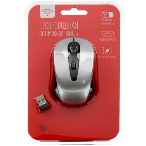 Купить Мышь беспроводная DEXP WM-4005SB  черный  5021332. Характеристики, отзывы и цены в Донецке
