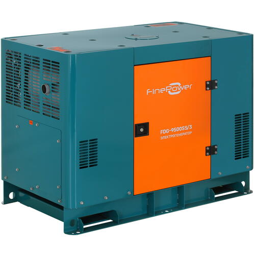 Купить Электрогенератор  дизельный  FinePower FDG-9500SS/3  5403390. Характеристики, отзывы и цены в Донецке