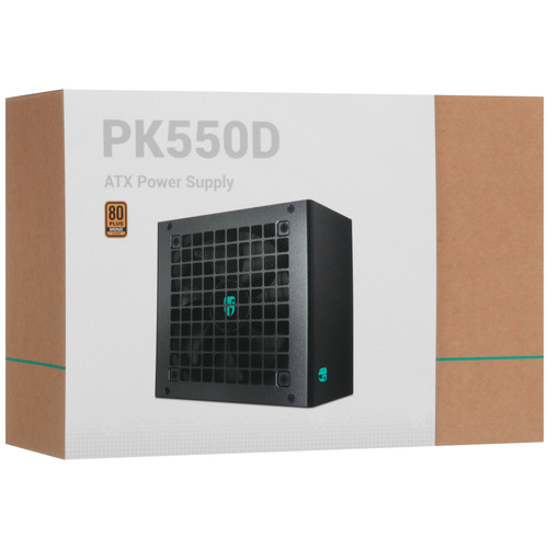 Купить Блок питания DEEPCOOL GamerStorm PK550D [R-PK550D-FA0B-WGEU] черный  5608962. Характеристики, отзывы и цены в Донецке