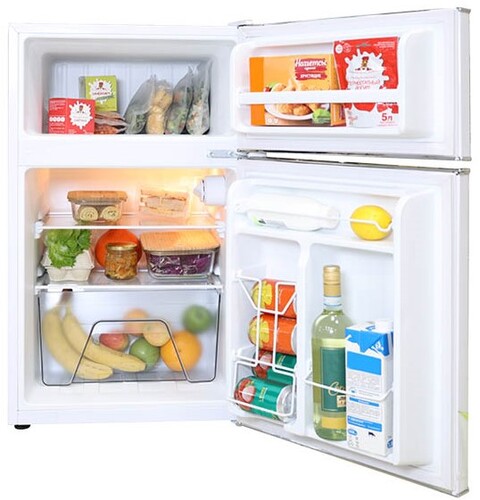 Купить Холодильник компактный   Oursson RF0860/WH белый  9311885. Характеристики, отзывы и цены в Донецке