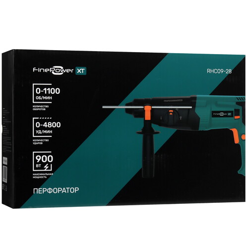 Купить Перфоратор FinePower XT RHC09-28  9124321. Характеристики, отзывы и цены в Донецке