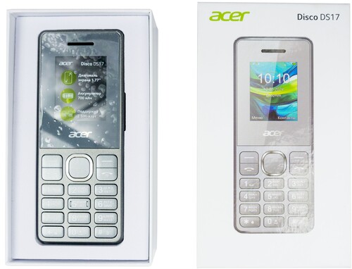 Купить Сотовый телефон Acer Disco DS17 серый  5457729. Характеристики, отзывы и цены в Донецке