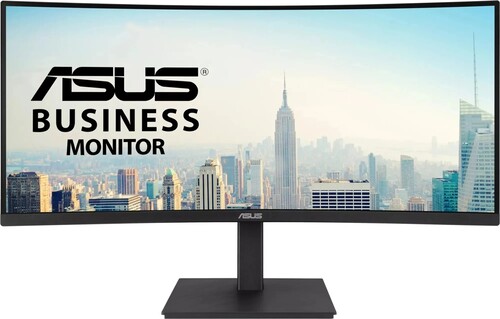Купить 34" Монитор ASUS VA34VCPSR черный  5637087. Характеристики, отзывы и цены в Донецке
