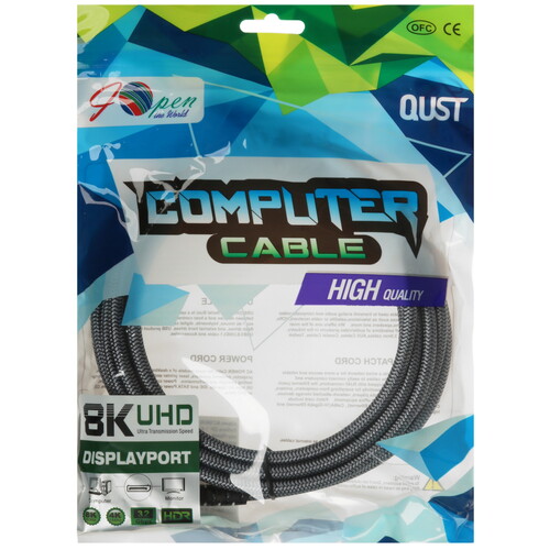 Купить Кабель  iOpen DisplayPort - DisplayPort, 3 м  5471590. Характеристики, отзывы и цены в Донецке
