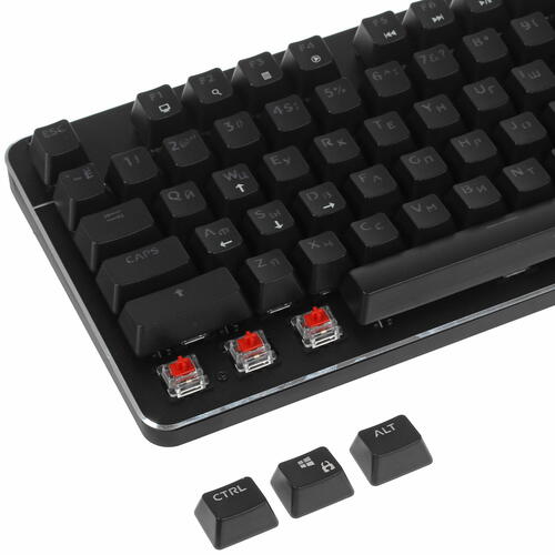 Купить Клавиатура  проводная DEXP Black Sword Rainbow  4780208. Характеристики, отзывы и цены в Донецке