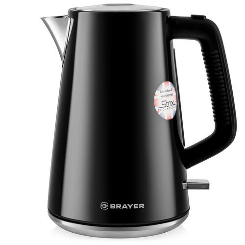 Купить Электрочайник Brayer BR1073 черный  9055900. Характеристики, отзывы и цены в Донецке