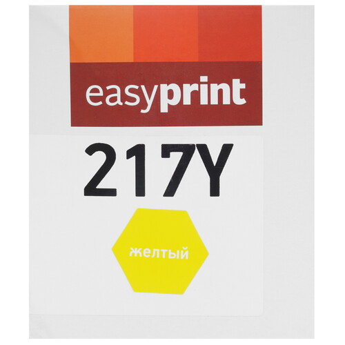 Купить Картридж лазерный EasyPrint LB-217Y желтый  9981293. Характеристики, отзывы и цены в Донецке