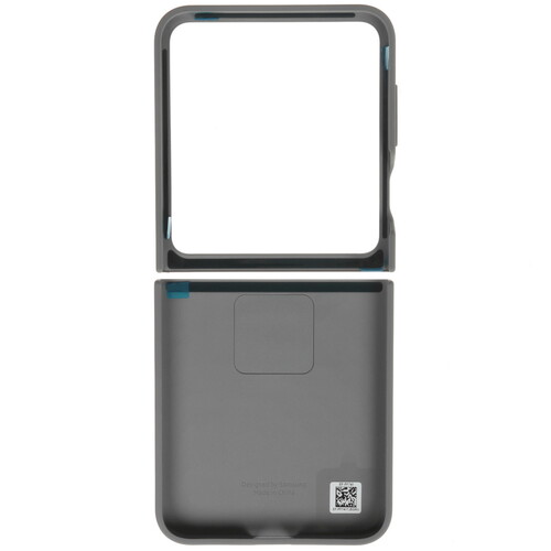 Купить Накладка  Samsung Silicone Case для Samsung Galaxy Z Flip6 серый  5472511. Характеристики, отзывы и цены в Донецке