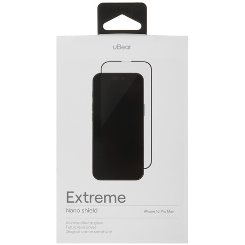 Купить Защитное стекло uBear для экрана Apple iPhone 16 Pro Max  5474421. Характеристики, отзывы и цены в Донецке