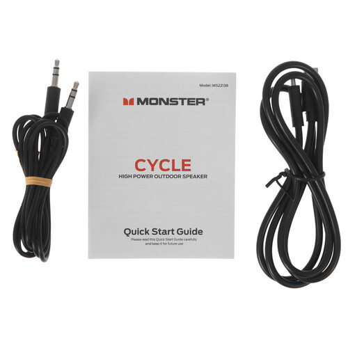 Купить Портативная аудиосистема MONSTER Cycle, черный  9309090. Характеристики, отзывы и цены в Донецке