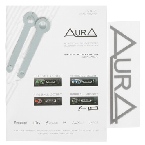 Купить Автопроигрыватель AurA FIREBALL-201BT  5608239. Характеристики, отзывы и цены в Донецке