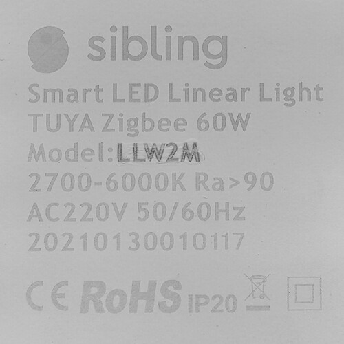 Купить Светильник потолочный Sibling Interior Light-ZSLLW белый  9179151. Характеристики, отзывы и цены в Донецке