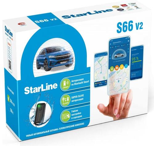 Купить Автосигнализация StarLine S66 v2 ECO  9093648. Характеристики, отзывы и цены в Донецке