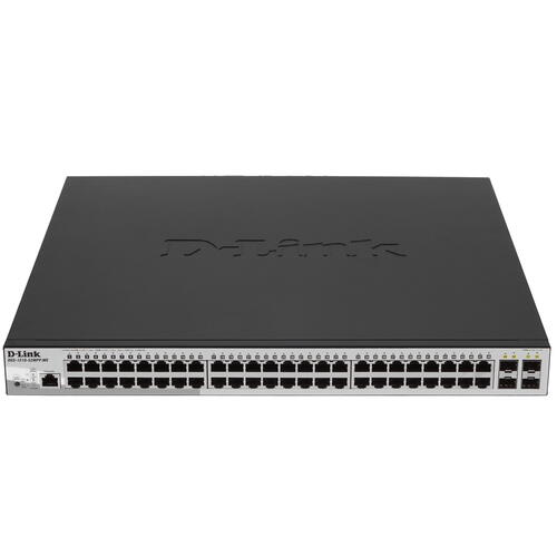 Купить Коммутатор D-Link DGS-1210-52MPP/ME/B  8137106. Характеристики, отзывы и цены в Донецке