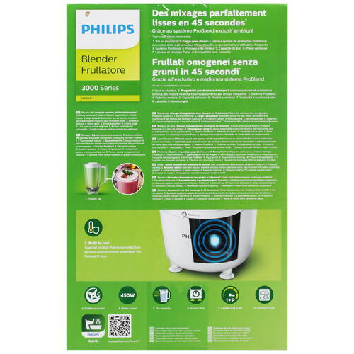 Купить Блендер стационарный Philips HR2041/00 белый  5348003. Характеристики, отзывы и цены в Донецке
