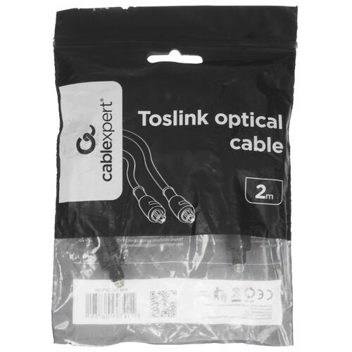 Купить Кабель оптический  Cablexpert ODT Toslink - ODT Toslink черный  5452318. Характеристики, отзывы и цены в Донецке