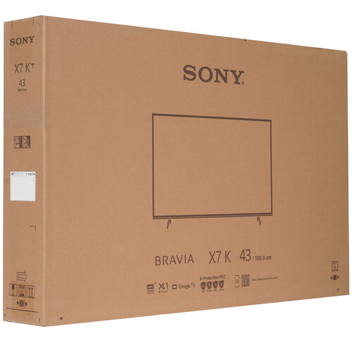 Купить 43" (108 см) Телевизор Sony KD-43X75K черный  5608175. Характеристики, отзывы и цены в Донецке