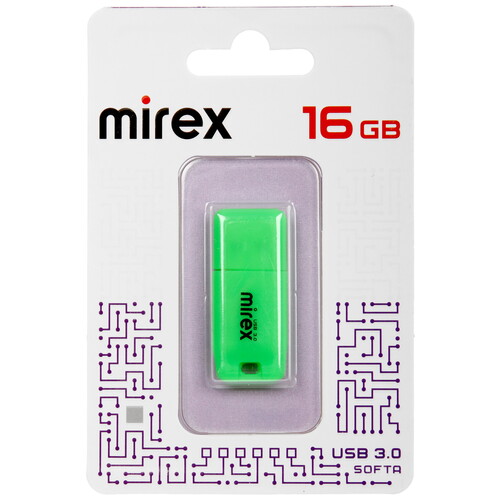 Купить Память USB Flash 16 ГБ Mirex Softa [13600-FM3SGN16]  5493865. Характеристики, отзывы и цены в Донецке