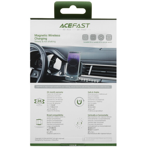Купить Держатель автомобильный ACEFAST D32 черный  5463845. Характеристики, отзывы и цены в Донецке