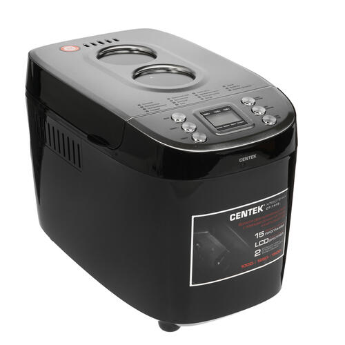 Купить Хлебопечь Centek CT-1415 черный  8197005. Характеристики, отзывы и цены в Донецке