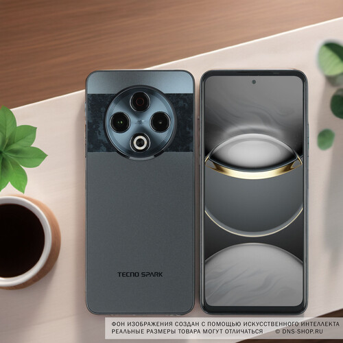 Купить 6.78" Смартфон Tecno SPARK 30 4G 256 ГБ черный  5482708. Характеристики, отзывы и цены в Донецке