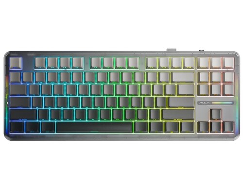 Купить Клавиатура  проводная + беспроводная AULA F87 3in1  5626810. Характеристики, отзывы и цены в Донецке