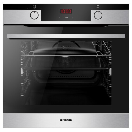 Купить Электрический духовой шкаф Hansa BOEIS694077 серебристый  9127428. Характеристики, отзывы и цены в Донецке