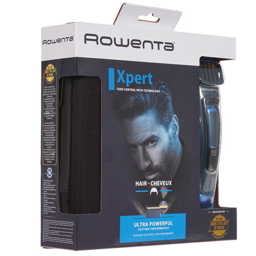 Купить Машинка для стрижки Rowenta Advancer TN5241F4 синий/голубой  4771420. Характеристики, отзывы и цены в Донецке