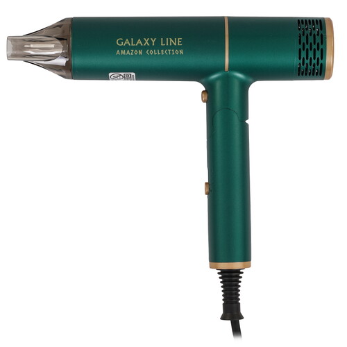 Купить Фен Galaxy GL4360 зеленый/золотистый  9209728. Характеристики, отзывы и цены в Донецке