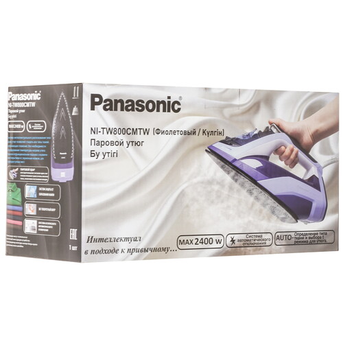 Купить Утюг Panasonic NI-TW800CMTW фиолетовый  9259072. Характеристики, отзывы и цены в Донецке