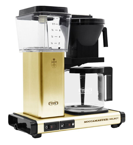 Купить Кофеварка капельная Moccamaster KBG Select 53972 золотистый  9076822. Характеристики, отзывы и цены в Донецке