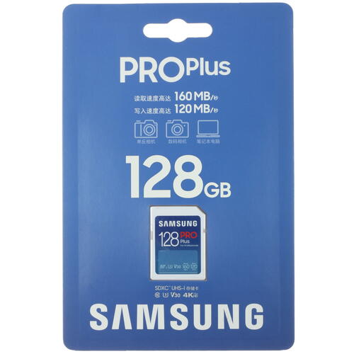 Купить Карта памяти Samsung PRO Plus SDXC 128 ГБ [MB-SD128K/CN]  5068851. Характеристики, отзывы и цены в Донецке