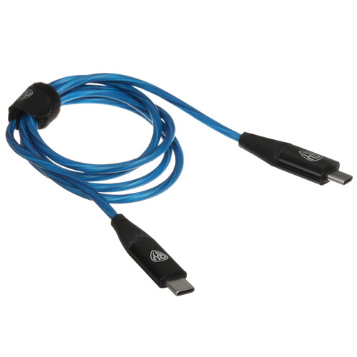 Купить Кабель круглый BY USB Type-C - USB Type-C синий 1 м  5482269. Характеристики, отзывы и цены в Донецке