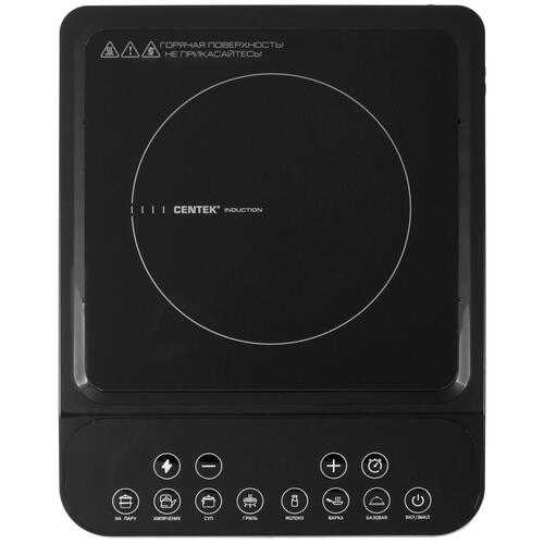 Купить Плита компактная электрическая Centek CT-1517 черный  8190965. Характеристики, отзывы и цены в Донецке