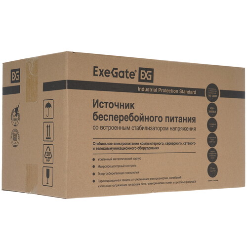 Купить ИБП ExeGate SpecialPro UNB-1500.LED.AVR.EURO.RJ.USB  5400578. Характеристики, отзывы и цены в Донецке