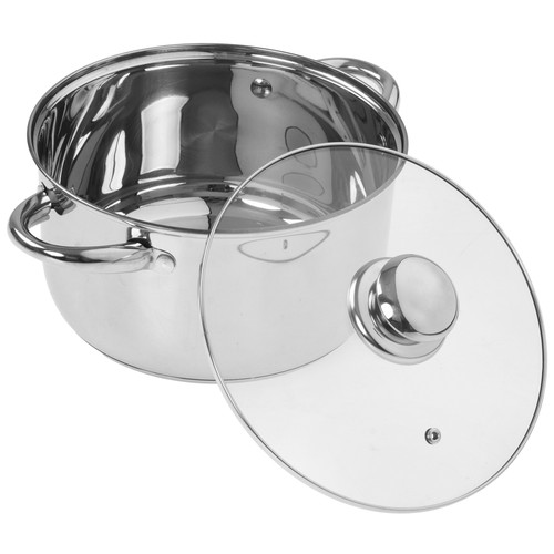 Купить Кастрюля Appetite Greta GS02433 4.3 л 22 см серебристый  9294704. Характеристики, отзывы и цены в Донецке
