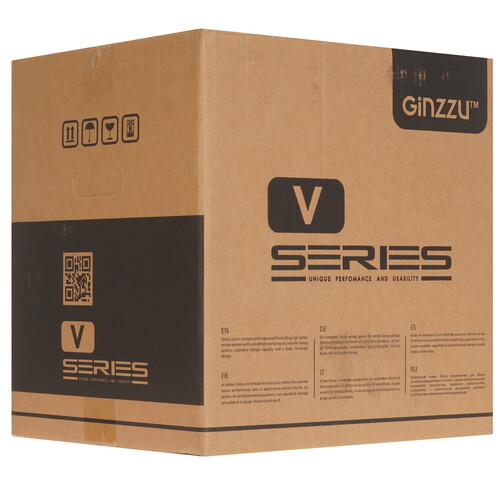 Купить Корпус GiNZZU V100  черный  9230031. Характеристики, отзывы и цены в Донецке