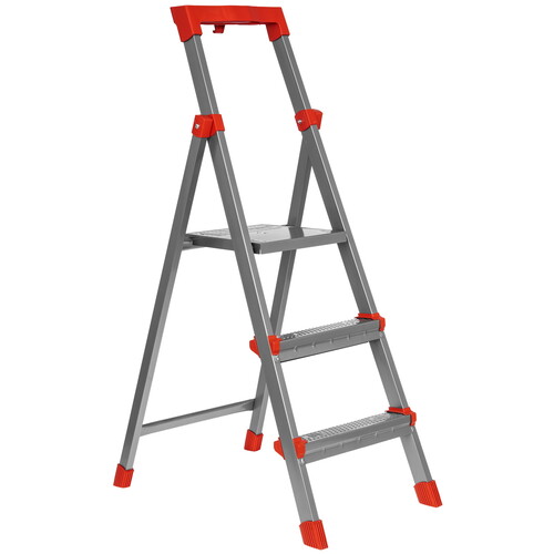 Купить Стремянка односекционная HAUSHALT HНСУ3  1273325. Характеристики, отзывы и цены в Донецке