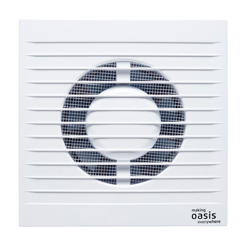 Купить Вытяжной вентилятор Oasis Modern 100/90 белый  9127696. Характеристики, отзывы и цены в Донецке