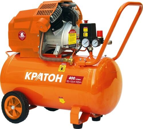 Купить Компрессор поршневой безмасляный Кратон AC-400-50-DDV  9112035. Характеристики, отзывы и цены в Донецке